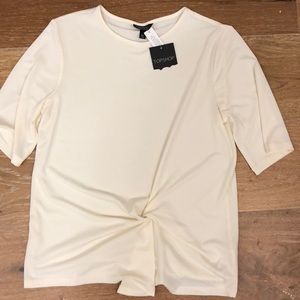NEW Topshop twist front top